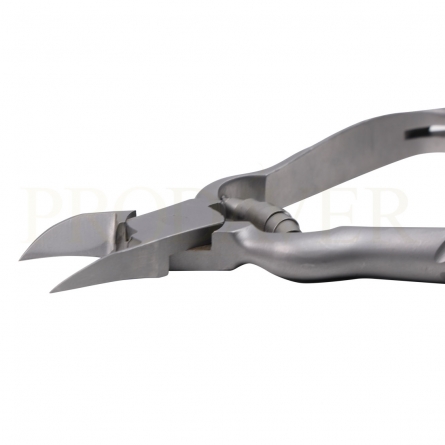 Como o alicate é longo facilita o corte das unhas, evitando que faça muita pressão na mão. tamponamento. cadáveres, casa mortuária.