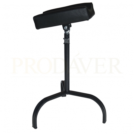 Apoio para pedicure, pés, preto, com tripé, regulável em altura, Pedicure stand, feet, brown, with tripod, height-adjustable