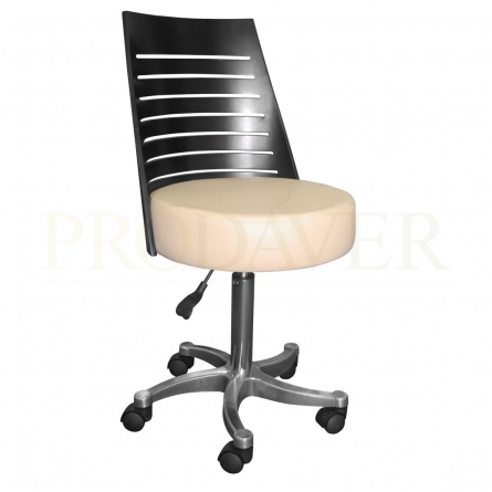 Cadeira de escritório, Cadeira ergonómica para computador com apoio lombar Cadeira giratória executiva para casa e escritório, creme escuro