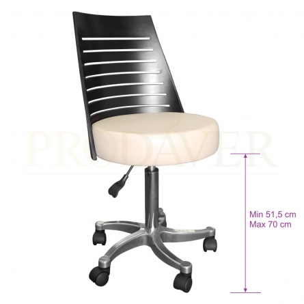 Office chair, Ergonomic computer chair with lumbar support Executive swivel chair for home and office, cream