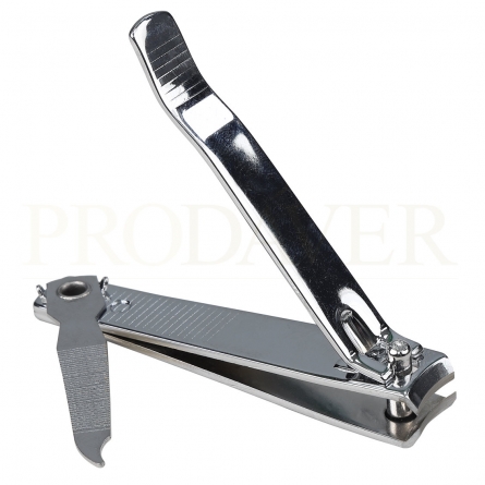 corta unhas com lima, limar unhas e ascensor limpar debaixo da parte frontal das unhas. material para funerárias