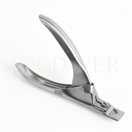 Guilhotina para cortar tips (unhas postiças de plástico) ou unhas compridas. material para funerárias