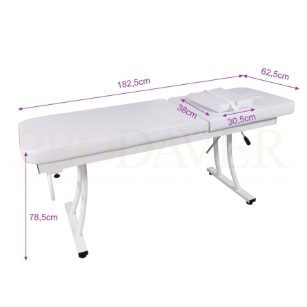 dimensões da marquesa