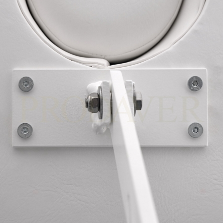 estrutura sólida nas barras de apoio