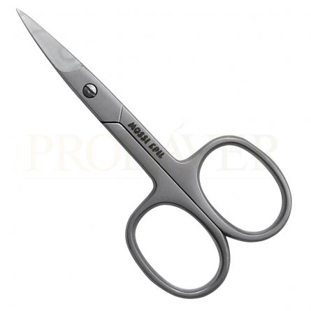 Tesoura de corte de cutículas ou unhas. Lâminas curvadas. Cuticle or nail scissors. Curved blades. material para funerárias. funeral instruments